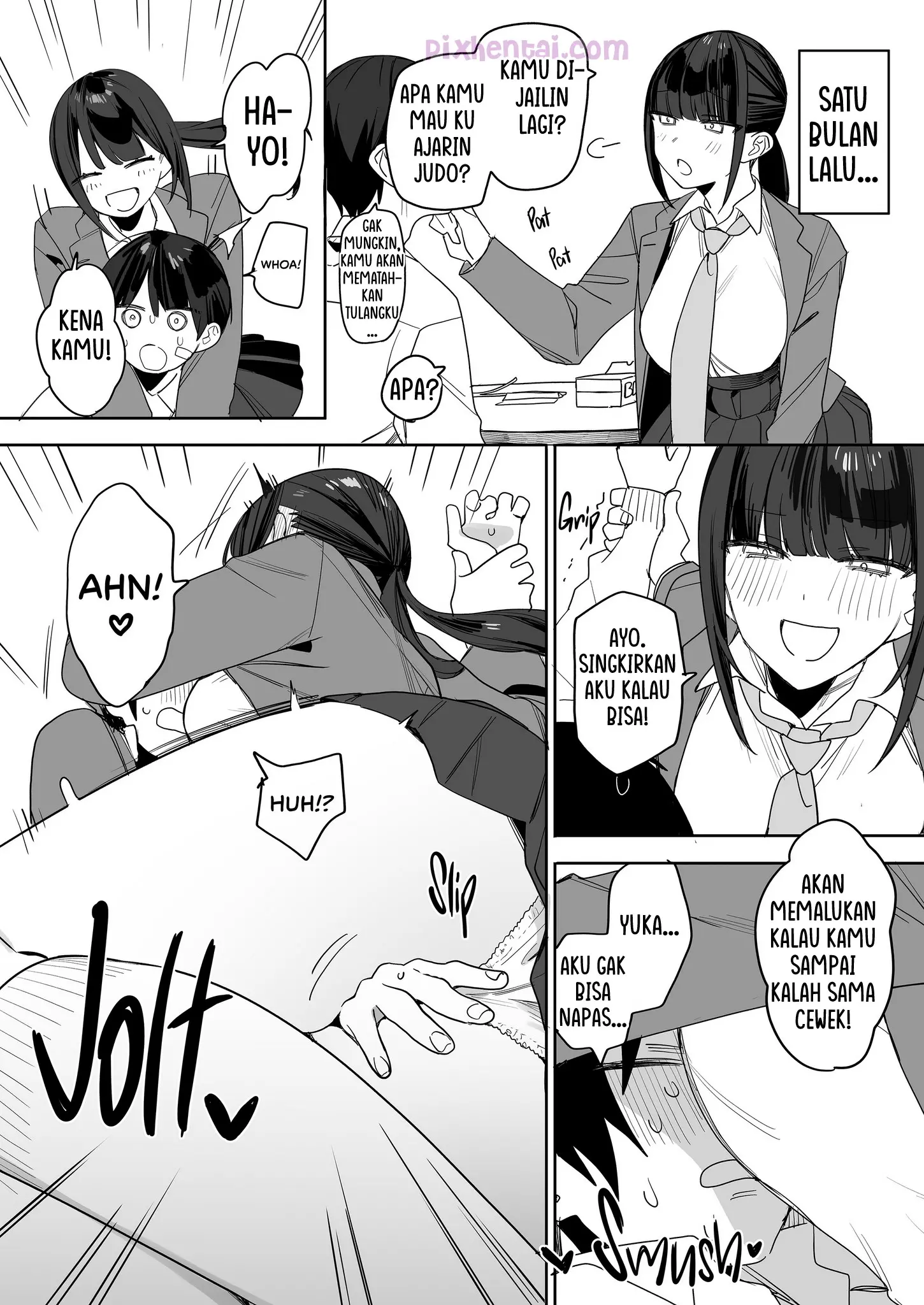 Komik hentai xxx manga sex bokep Satu satunya Kelemahan Yuka yang Tanpa Cela Mudah Terangsang 7